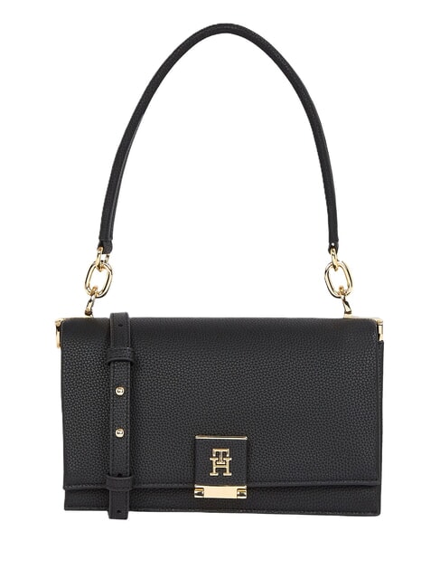 TOMMY HILFIGER TH HERITAGE Borsa a spalla, con tracolla black - Borse Donna