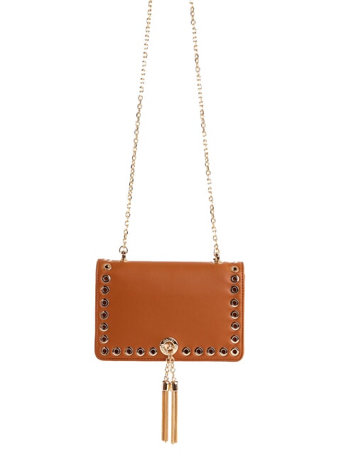 GAUDÌ DIVA Borsa a tracolla con borchiette tan - Borse Donna
