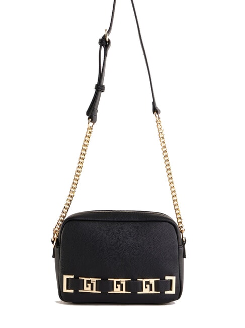 GAUDÌ DORIS Borsa camera case loghi metallici NERO - Borse Donna