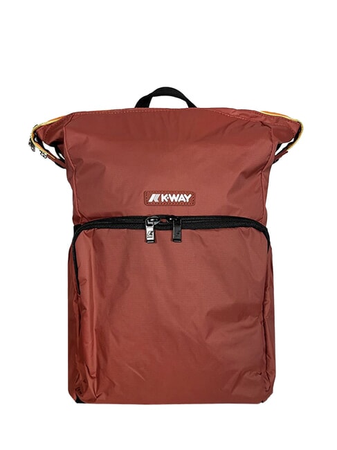 KWAY MAIZY Zaino porta pc 15.6" red brownish - Zaini da lavoro porta PC