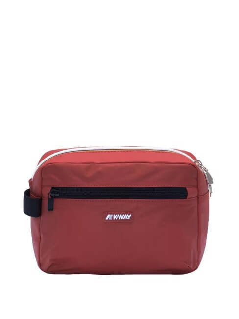 KWAY DEMU Beauty case in nylon red brownish - Beauty Case