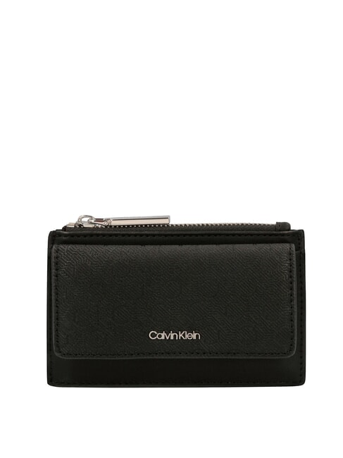 CALVIN KLEIN CK MUST Portafoglio con zip ck black - Portafogli Donna