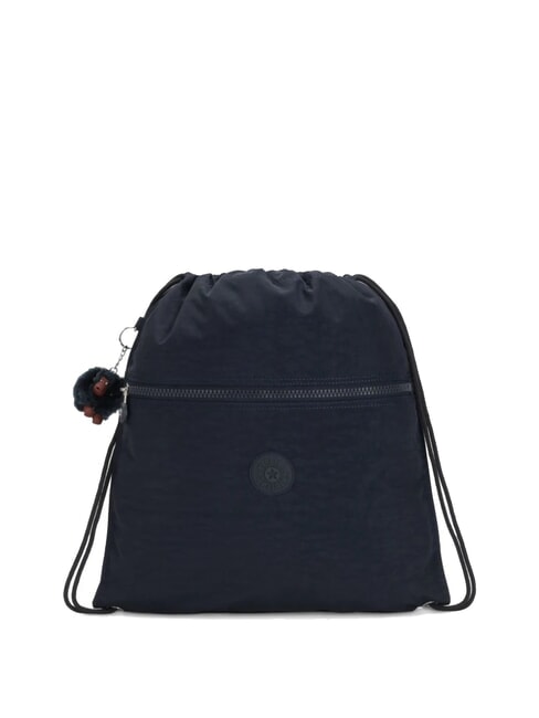 KIPLING SUPERTABOO Zaino sacchetta kids true blue grey zip - Zaini Scuola & Tempo Libero