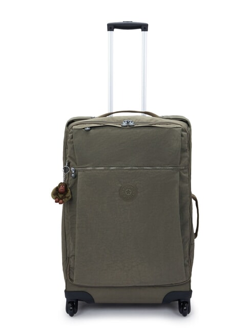 KIPLING DARCEY M Trolley misura media field green - Trolley Semirigidi