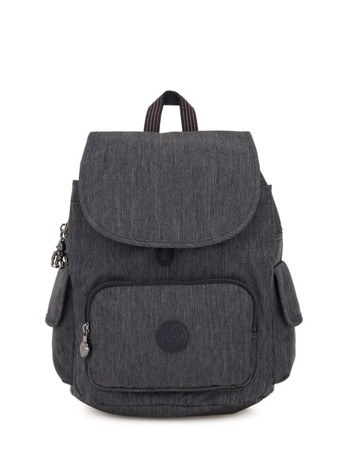 KIPLING CITY PACK S Zaino denim con tasca Active Denim - Borse Donna