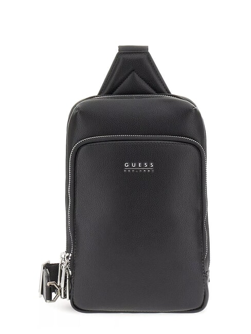 GUESS MILANO  Maxi Borsello NERO - Tracolle Uomo