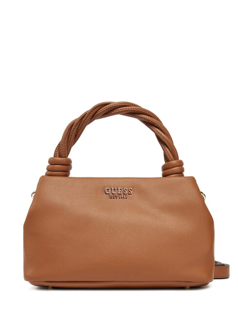 GUESS SANSA Mini Bag a mano, con tracolla COGNAC - Borse Donna