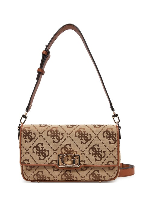 GUESS CIRCE  Borsa a spalla, con tracolla LATTE LOGO - Borse Donna