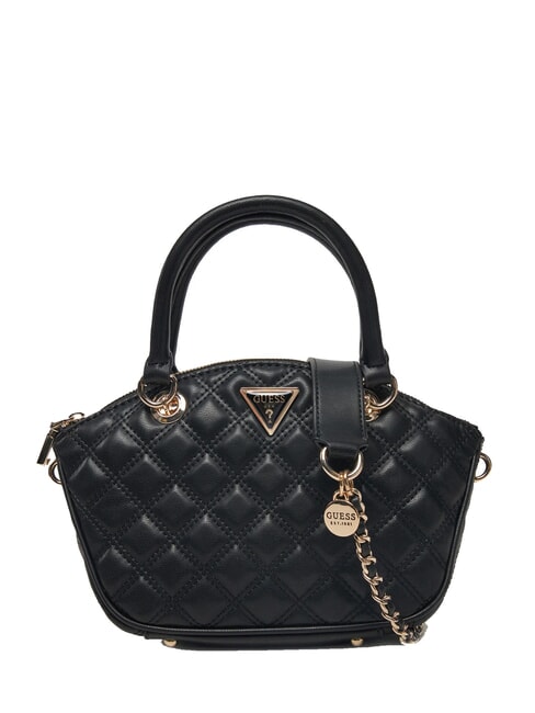 GUESS GIULLY Borsa trapuntata a mano con tracolla NERO - Borse Donna