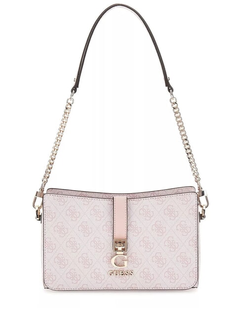 GUESS ZAMIRA  Borsa a spalla, con tracolla orchid logo - Borse Donna