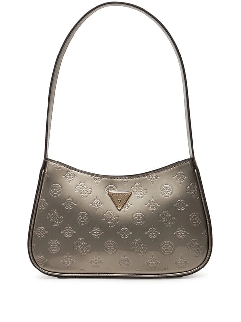 GUESS ARNELA Borsa a spalla pewter logo - Borse Donna