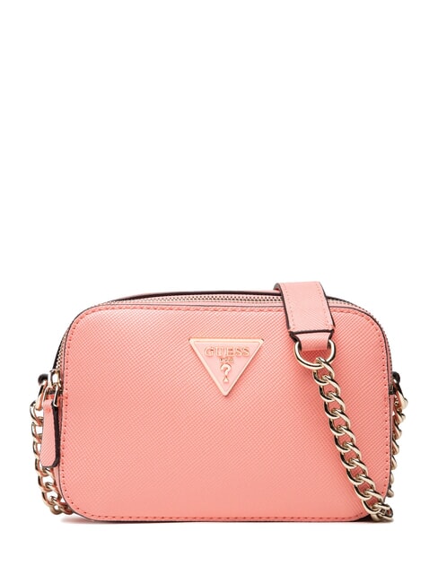 GUESS NOELLE Mini camera bag a tracolla apricot - Borse Donna