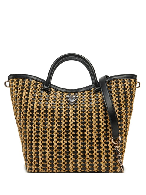 GUESS ATALIA  Borsa a mano, con tracolla natural/black - Borse Donna