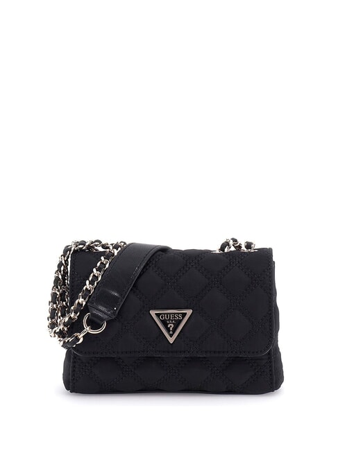 GUESS GIULLY  Micro Bag a spalla / a tracolla NERO - Borse Donna