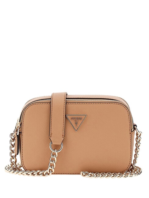 GUESS NOELLE Mini camera bag a tracolla BEIGE - Borse Donna