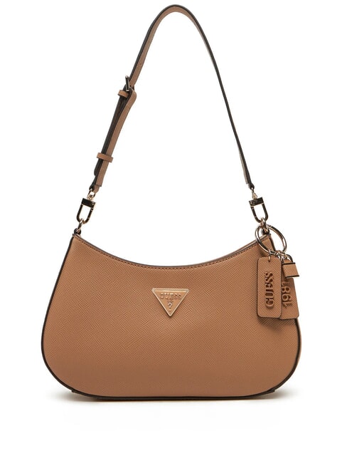 GUESS NOELLE Borsa a spalla top zip BEIGE - Borse Donna