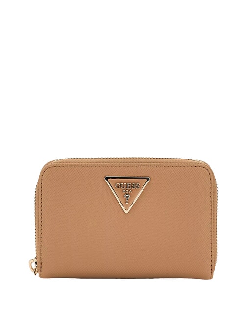 GUESS LAUREL  Portafoglio zip around medio BEIGE - Portafogli Donna
