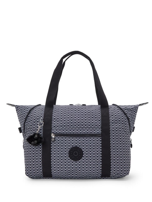 KIPLING ART Borsa a spalla grande signature print - Borse Donna