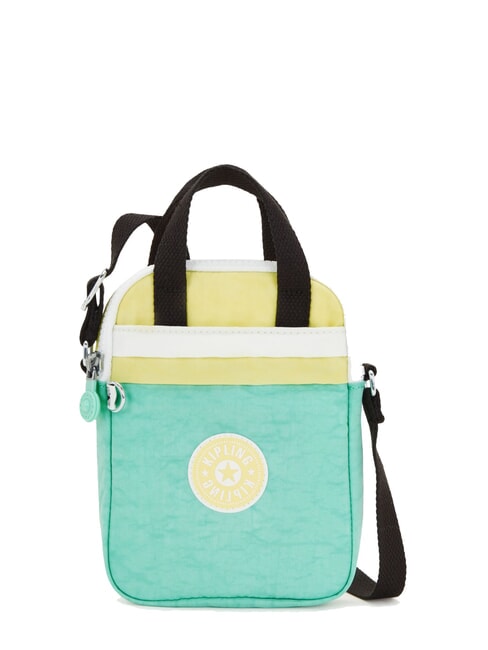 KIPLING LEVY Micro bag porta smartphone lively teal - Borse Donna