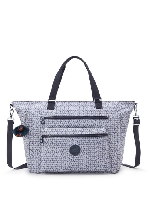 KIPLING ISAAC Borsone a spalla con tracolla groovy vines - Borsoni