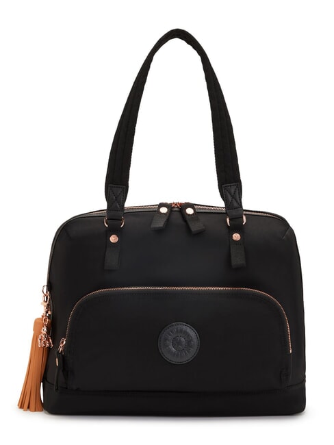 KIPLING LINZA Borsa a spalla con tasca ros/black - Borse Donna