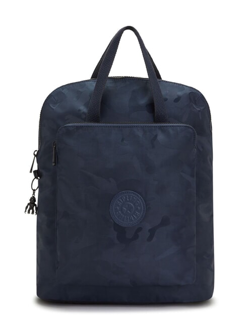 KIPLING KAZUKI Zaino convertible, porta pc 15" sati/camo/blu - Zaini Scuola & Tempo Libero