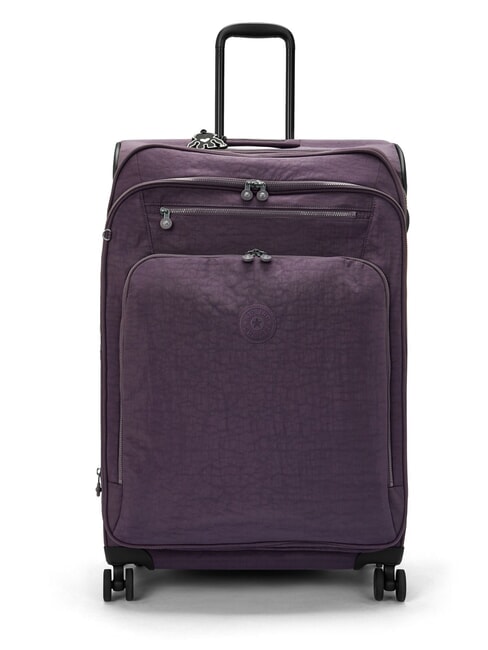 KIPLING NEW YOURI SPIN L Trolley misura grande ultimate plum - Trolley Semirigidi