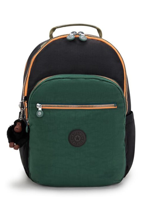 KIPLING SEOUL Zaino con tasca porta pc 15" tree house block - Zaini Scuola & Tempo Libero