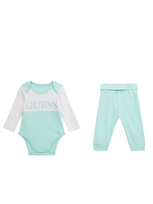 GUESS KIDS Set body e pantaloni aqua breeze - Tutine e completi per neonati