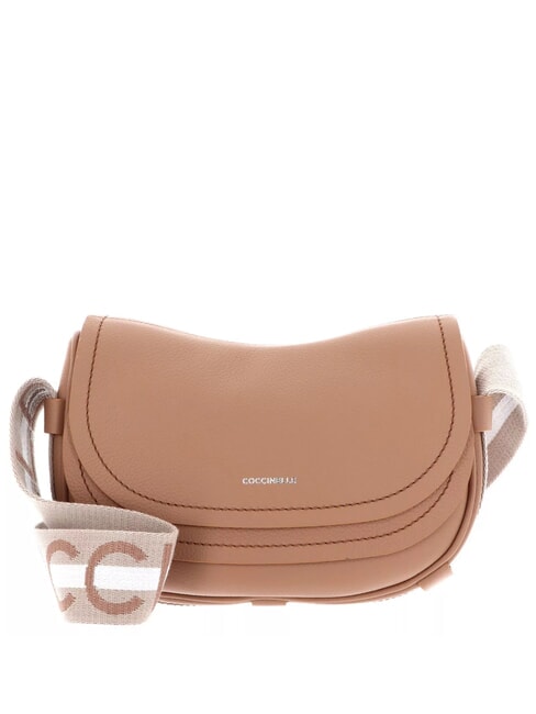 COCCINELLE RAQUEL S Mini Bag a tracolla, in pelle skin/gazpacho - Borse Donna