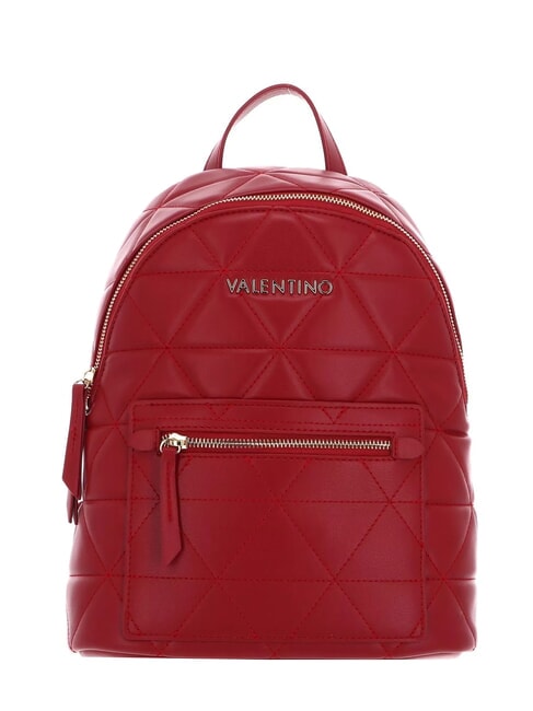 MARIO VALENTINO CARNABY Zaino trapuntato con tasca rosso - Borse Donna