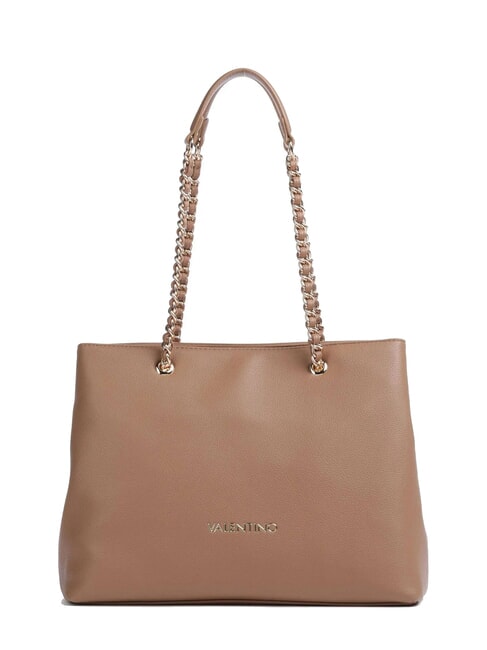 MARIO VALENTINO ARCADIA Borsa shopping manici catena beige - Borse Donna