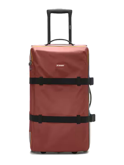 KWAY BLOSSAC  Trolley Medio Impermeabile red brownish-black p - Trolley Semirigidi