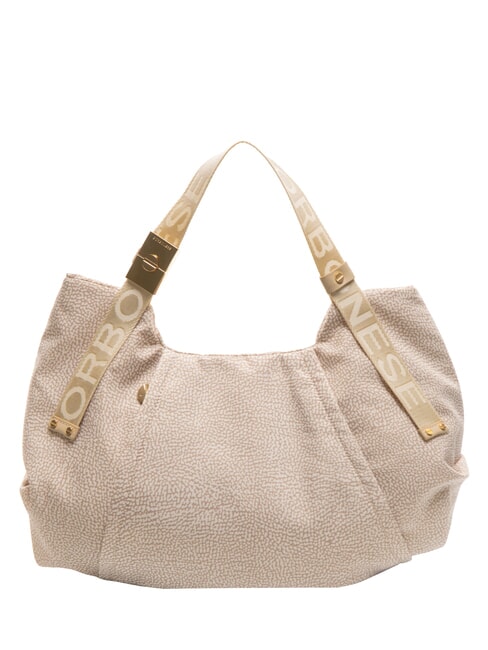BORBONESE FOLD  Borsa a spalla, con tracolla sabbia - Borse Donna