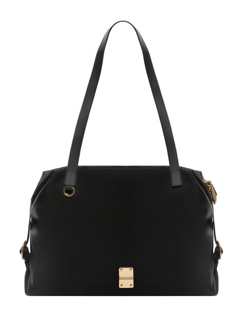 BORBONESE TEAPOT  Borsa a spalla nero/op naturale - Borse Donna