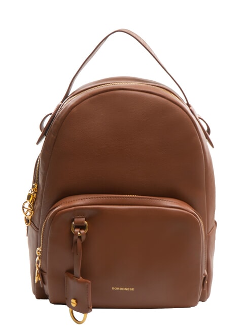 BORBONESE DEJEUNER Zaino in pelle coconut - Borse Donna