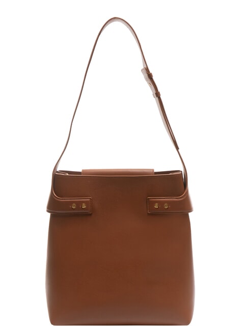 BORBONESE ARMOR  Borsa a spalla, in pelle coconut - Borse Donna