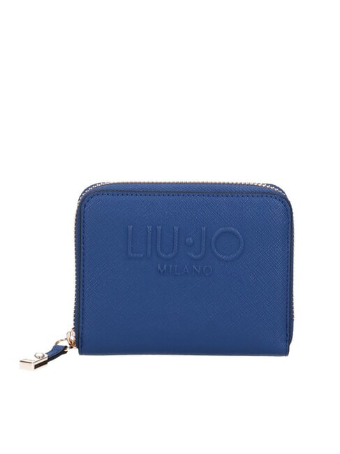 LIUJO CALIWEN S Portafoglio zip around piccolo dust blue - Portafogli Donna