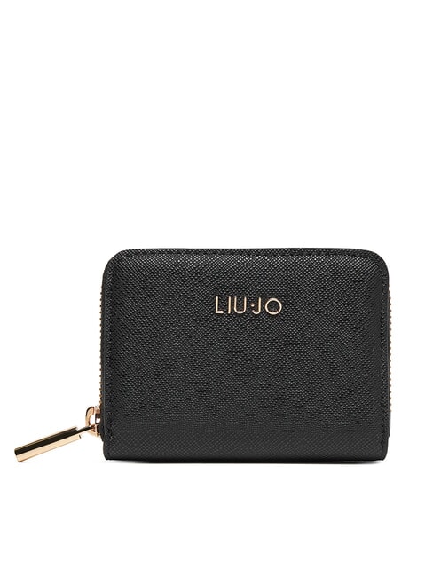 LIUJO CALIWEN Portafoglio piccolo zip around NERO - Portafogli Donna