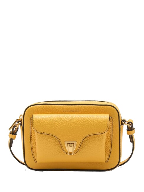 COCCINELLE BEAT SOFT Borsa mini pelle martellata soleado - Borse Donna