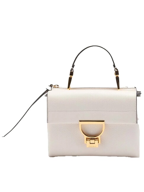 COCCINELLE ARLETTIS Minibag in pelle martellata blanco - Borse Donna