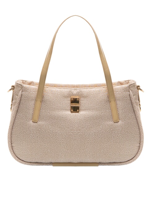 BORBONESE CAHIER  Shopper a spalla, con tracolla sabbia - Borse Donna