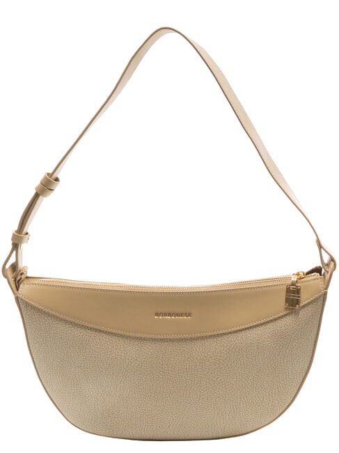 BORBONESE LA VOILE Borsa a spalla sabbia - Borse Donna