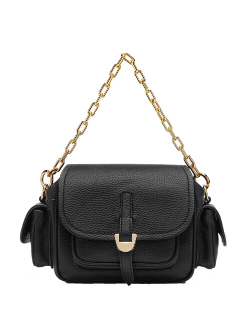 COCCINELLE CAMPUS  Mini Bag a tracolla, in pelle Nero - Borse Donna