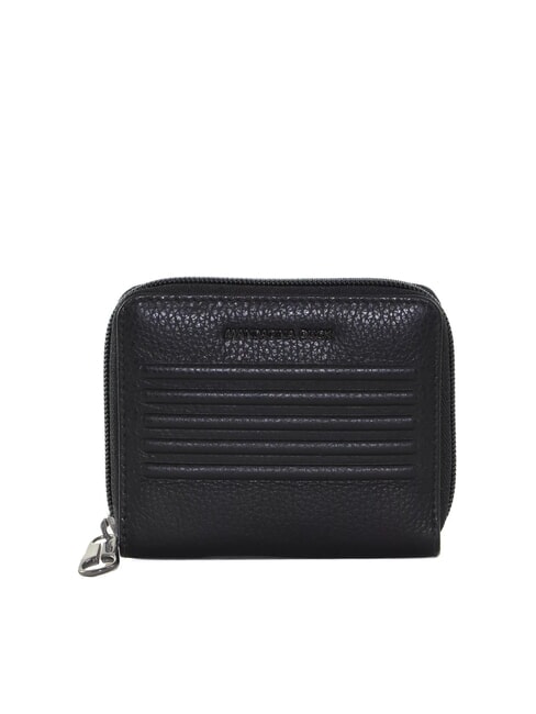 MANDARINA DUCK I-CON Portafoglio piccolo in pelle zip around Nero - Portafogli Donna