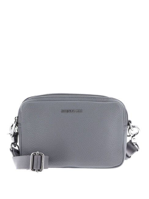 MANDARINA DUCK MELLOW LEATHER Borsa in pelle a tracolla december sky - Borse Donna
