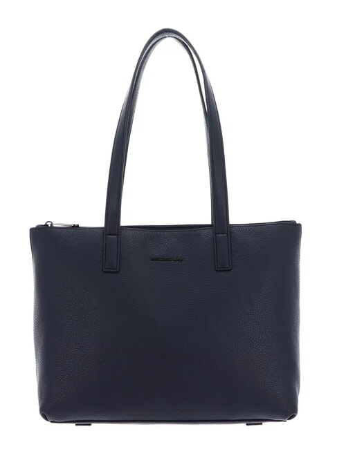 MANDARINA DUCK MELLOW LEATHER Borsa shopping in pelle dressblue - Borse Donna