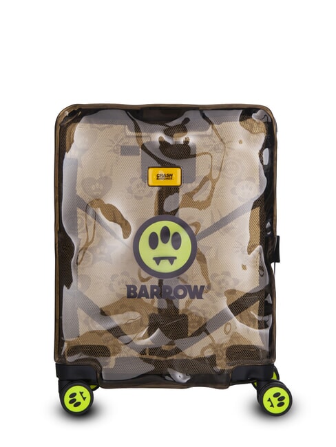 CRASH BAGGAGE SHARE x BARROW Trolley bagaglio a mano trasparente clear black - Bagagli a mano