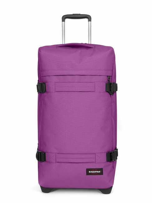 EASTPAK TRANSIT'R M Trolley misura media fig purple - Trolley Semirigidi