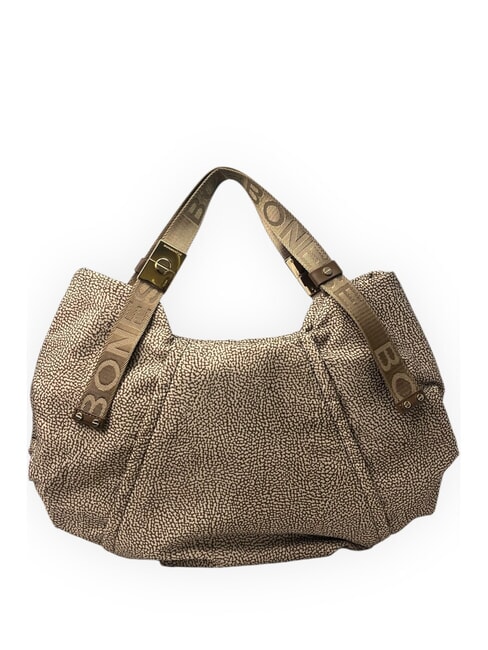 BORBONESE FOLD  Borsa a spalla, con tracolla beige brown - Borse Donna